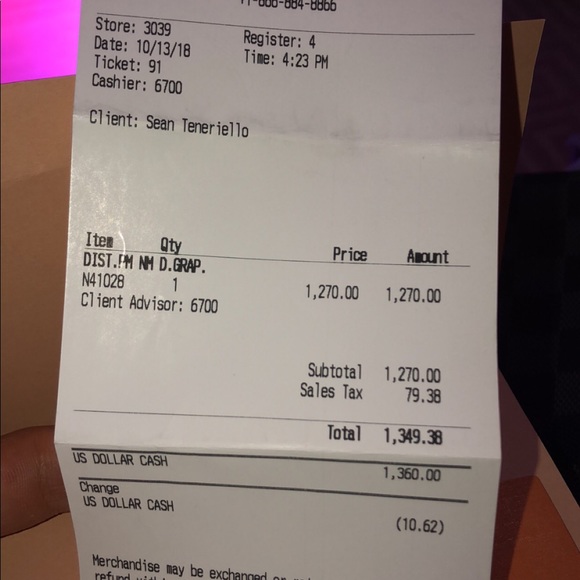 Louis Vuitton side bag - Picture 5 of 5